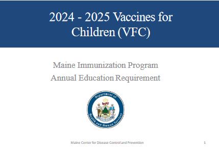 Vaccines for Children Training